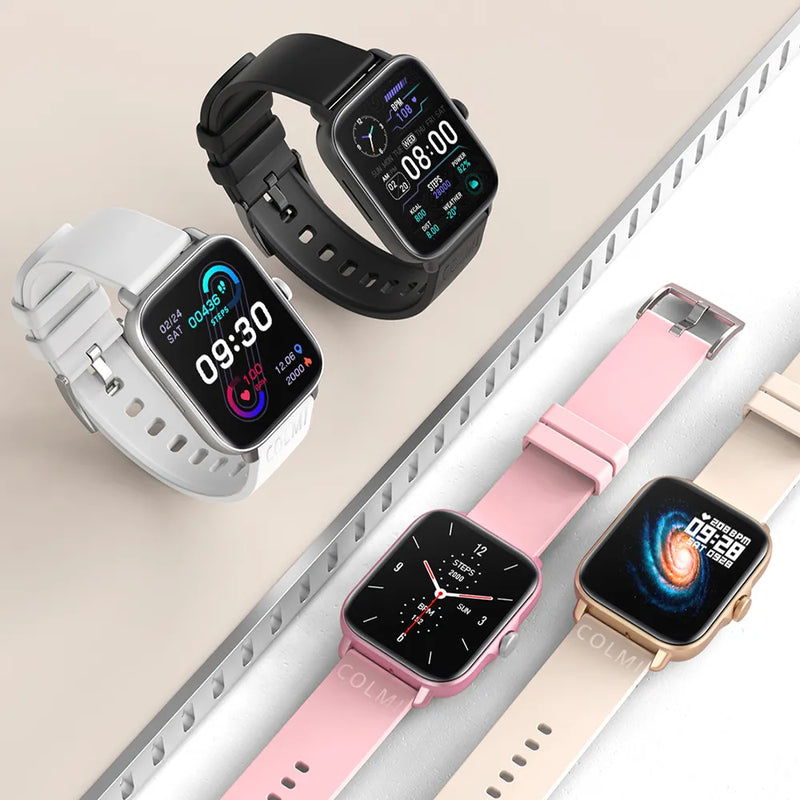 Relógio inteligente, Colmi plus P28, Smartwatch Feminino e masculino, à prova d'água