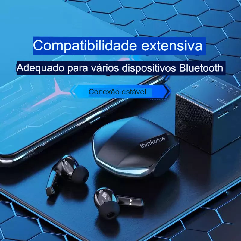 Fones de ouvido sem fio, Lenovo-GM2