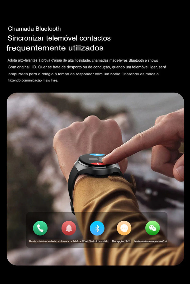 smartwatch, relógio inteligente Huawei gt4 pro, tela hd, aprova d'água