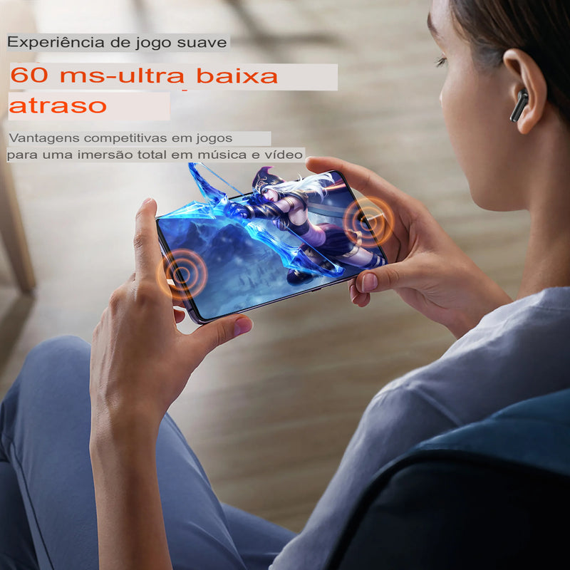 Fones de ouvido sem fio de alta qualidade , driver de 13mm, QERE