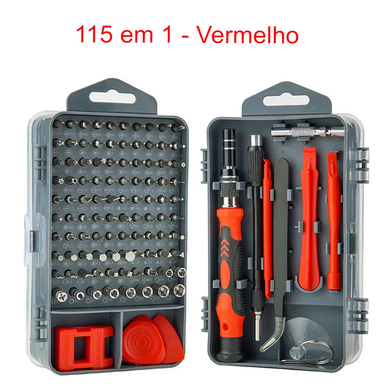 Conjunto de brocas de chave de fenda multiuso,  Kit De Ferramentas De Poupança De Trabalho Doméstico