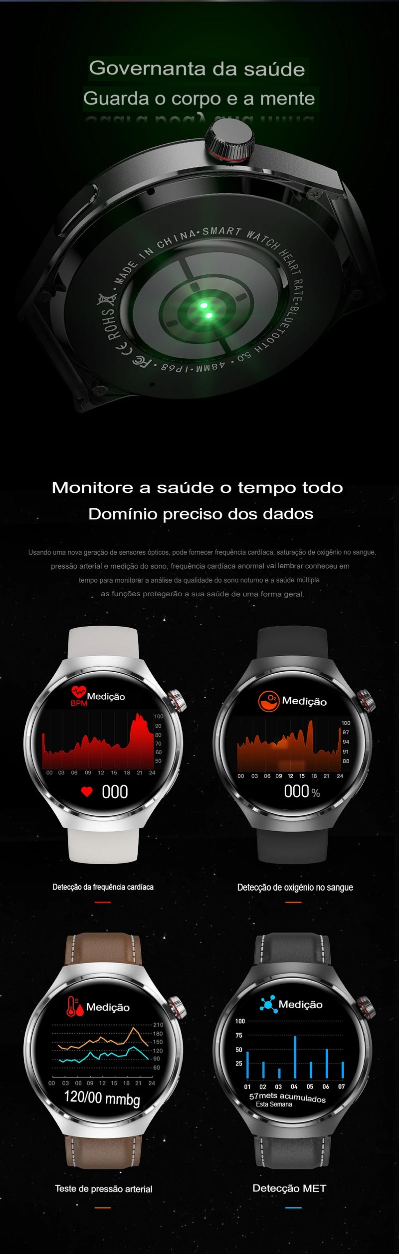 smartwatch, relógio inteligente Huawei gt4 pro, tela hd, aprova d'água