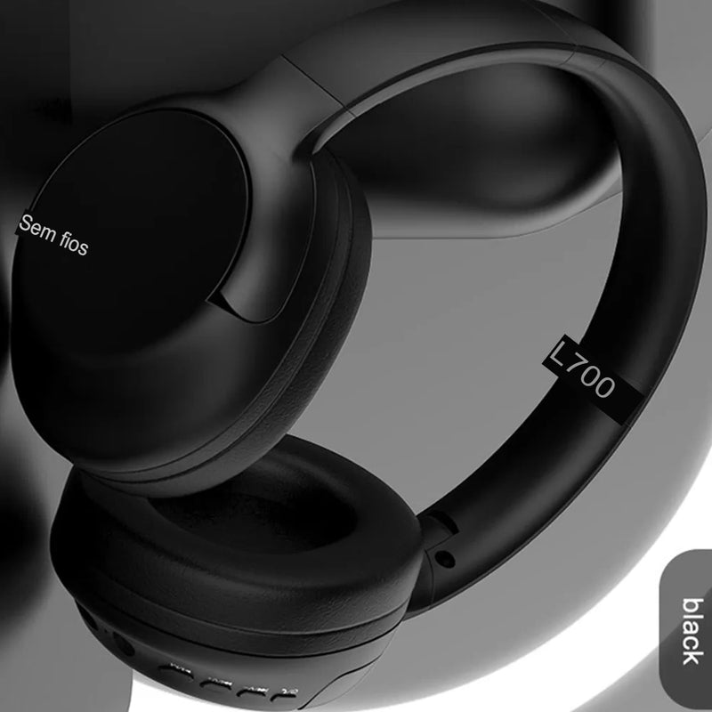 Headphones com microfone, Bluetooth, Headset