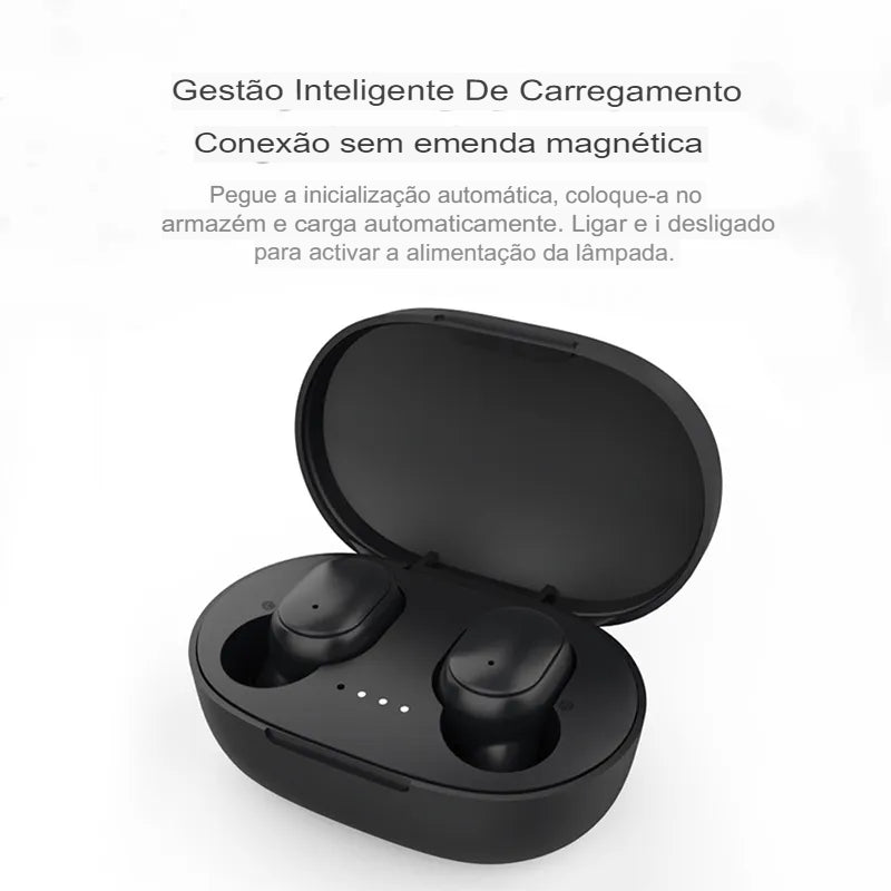 Fones de ouvido sem fio, Bluetooth, estéreo, com microfone