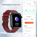 Smartwatch, Relógio inteligente masculino, medidor de frequência cardíaca, bluetooth, Assistente de voz embutido